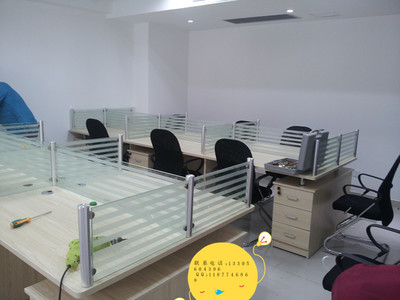 合肥面對面隔斷屏風(fēng)桌 合肥全新隔斷屏風(fēng)桌 工位桌 電話銷售桌定做_辦公用品欄目